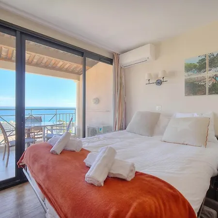 Apartment Immogroom - 2 Sea View - Swimming Pool - Terrace - Parking - Ac